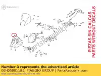 00H05801181, Piaggio Group, faro che interrompe il sottogruppo derbi senda senda drd sm 50 2005 2006 2007, Nuovo