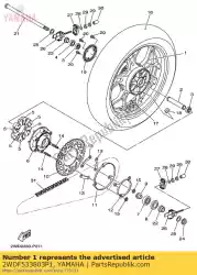 Tutaj możesz zamówić odlewane ko? O tylne od Yamaha , z numerem części 2WDF533803P1: