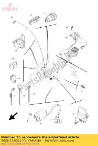 yamaha 5SEH33500200 flasher relay assy - La partie au fond