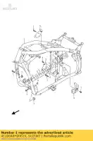 4110040H20019, Suzuki, frame (zwart) suzuki vl1500bt intruder vl1500t 1500 , Nieuw