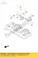 2C0148400000, Yamaha, Luchtafgesneden klep assy as yamaha yzf r 600 2006 2007 2008 2009 2010 2011 2012 2013 2014 2015 2016, Nieuw