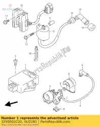 centralita van Suzuki, met onderdeel nummer 3290002C20, bestel je hier online: