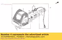 33704MK4601, Honda, achterlicht comp. honda xbr  s xbr500 xbr500s 500 , Nieuw