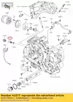 410770017, Kawasaki, Adattatore, pressostato vn900b kawasaki  vn vulcan 900 2006 2007 2008 2009 2010 2011 2012 2013 2014 2015 2016 2017 2018 2019 2020 2021, Nuovo