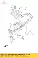 5C2F41100000, Yamaha, brandstoftank comp. yamaha yn 50 2008 2009 2010 2011 2012 2013 2014 2015 2016, Nieuw