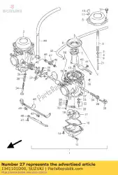 Aquí puede pedir conjunto de émbolo de Suzuki , con el número de pieza 1341101D00: