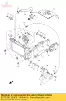 5D7E24130000, Yamaha, couvercle, thermostat yamaha wr yzf r 125 2008 2009 2010 2011 2012 2013, Nouveau