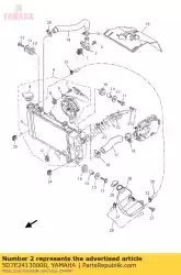 Ici, vous pouvez commander le couvercle, thermostat auprès de Yamaha , avec le numéro de pièce 5D7E24130000: