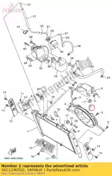 Aqui você pode pedir o conjunto soprador em Yamaha , com o número da peça 1RC1240502: