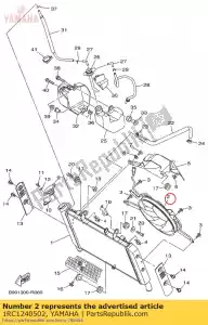 yamaha 1RC1240502 conjunto soprador - Lado inferior