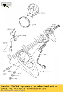 kawasaki 230081575 socket-assy vn800-a3 - Il fondo