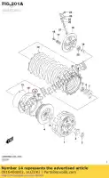 0916400003, Suzuki, lavatrice, onda suzuki  (glf madura 1985 (f) usa (e)) dr gs gsx rg rgv xf 250 550 650 700 750 850 1100 1985 1986 1987 1989 1991 1992 1993 1994 1997 1998 1999 2000 2001 2017 2018 2019, Nuovo