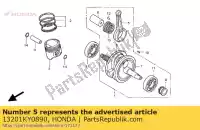 13201KY0890, Honda, haste, conectando honda clr xlr 125 1998 1999, Novo