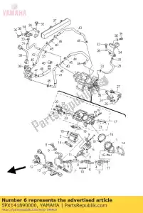 yamaha 5PX141890000 connector - Bottom side