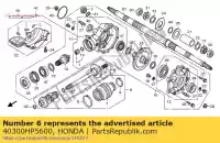 40300HP5600, Honda, joint assy., joug honda trx420fe fourtrax rancher 4x4 es rancer 420 , Nouveau