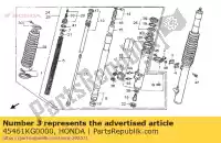 45461KG0000, Honda, braçadeira a, fr. cabo de freio honda xr  r cr r2 cr80r2 xr250r xr600r 600 250 80 , Novo