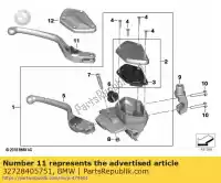 32728405751, BMW, brake lever - hp bmw  1250 2018 2019 2020 2021, New