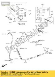 Here you can order the diaphragm from Kawasaki, with part number 43028Y004: