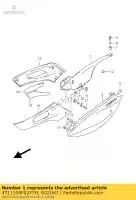 4711104F02Y7H, Suzuki, cubierta, marco, r suzuki xf freewind u  xf650 650 , Nuevo