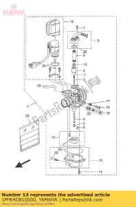 yamaha 1PHE4D810000 korpus, komora p?ywakowa - Dół