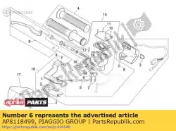 Here you can order the throttle place from Piaggio Group, with part number AP8118499: