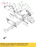 1KT124600000, Yamaha, radiateur assy yamaha tzr 250, Nouveau