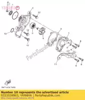 9321039803, Yamaha, O-ring yamaha gpd150a nmax 155 mws150aj nz only mws150a yzf155k yzfr15 yzf155l new zealand mws150am yzf155 150 , Nuovo