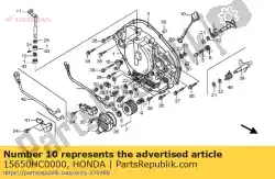 Here you can order the no description available at the moment from Honda, with part number 15650HC0000: