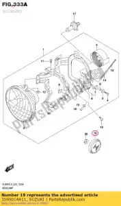 suzuki 3595014A11 réflecteur - La partie au fond