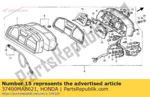 Honda 37400MAB621 compteur de temp comp - La partie au fond