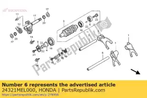 honda 24321MEL000 wa? a, wide?ki zmiany biegów - Dół