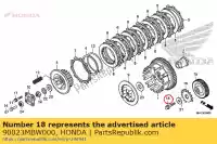 90023MBW000, Honda, parafuso, flange, 10 mm honda cb  a cbr super blackbird xx four nc xa f rossi fr rr sport fs x11 sf integra d dct xd dtc sd fireblade hornet sa s x rra f2 cbr1100xx cbr600f cb1100sf cbr900rr cbr600fr cbr600fs cb900f cb1300f cb1300 cb1300a cb1300sa nc700d nc700s nc700sa nc700sd n, Novo