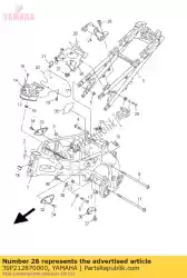 Aqui você pode pedir o suporte, regulador em Yamaha , com o número da peça 39P212870000: