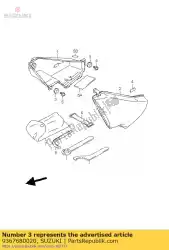 Here you can order the pad,balancer br from Suzuki, with part number 9367680020: