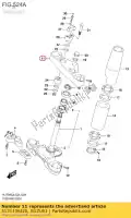 5131106J20, Suzuki, colchete, superior suzuki  vl 1500 2015 2016 2017 2018 2019, Novo