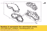 37213MFT641, Honda, plaque refrfctinga honda fjs silver wing d a swt fjs400a fjs400d fjs400 fjs600a fjs600d 400 600 , Nouveau