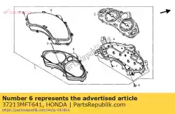 Ici, vous pouvez commander le plaque refrfctinga auprès de Honda , avec le numéro de pièce 37213MFT641: