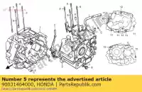 90031464000, Honda, boulon, goujon cylin honda ca rebel  cb super dream td cb125td ca125 125 , Nouveau