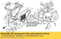 Qui puoi ordinare fascia, separatore di sfiato da Honda , con numero parte 17366435000: