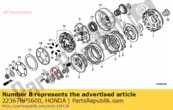 Aqui você pode pedir o colar, levantador de embreagem em Honda , com o número da peça 22367HP5600: