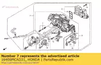 16400MCAD31, Honda, body assy., przepustnica (gq68b a) honda gl 1800 2006 2007 2008 2009 2010 2012 2013, Nowy