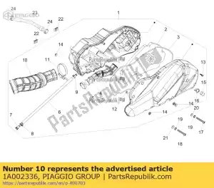 Piaggio Group 1A002336 luchtfilter hoes - Onderkant