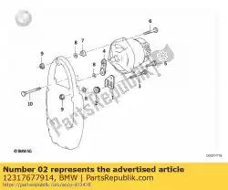 Here you can order the idler from BMW, with part number 12317677914: