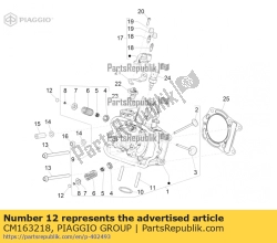 Aprilia CM163218, Kalibrowana podk?adka 3,25 mm, OEM: Aprilia CM163218