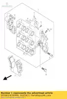 5930033E30999, Suzuki, caliper assy,fr suzuki gsf bandit s  sz gsf1200ns gsf1200nsz gsf1200nszsz 1200 , New