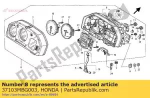 Honda 37103MBG003 case assy., onder - Onderkant