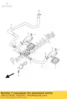 1861023H00, Suzuki, wspornik komp, 2n suzuki gsx bking bk bka hayabusa ruf r bkau2 ru2 bkuf bku2 gsx1300bka b king 1300 , Nowy