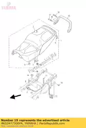 Tutaj możesz zamówić uchwyt, siedzisko od Yamaha , z numerem części 4KG2477300PA: