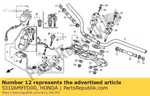 Honda 53106MFFD00 guma a, waga r?koje?ci - Dół