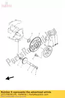 1J7155830100, Yamaha, tappo, frizione di avviamento yamaha  fj fz fzr fzx gts sr tw v max xj xjr xv xvz yfm yzf 125 200 230 250 535 600 750 900 1000 1100 1200 1300 1985 1986 1987 1988 1989 1990 1991 1992 1993 1994 1995 1996 1997 1998 1999 2000 2001 2002 2003 2004 2005 2006 2007 2008 2017 2018 2019 2020, Nuovo